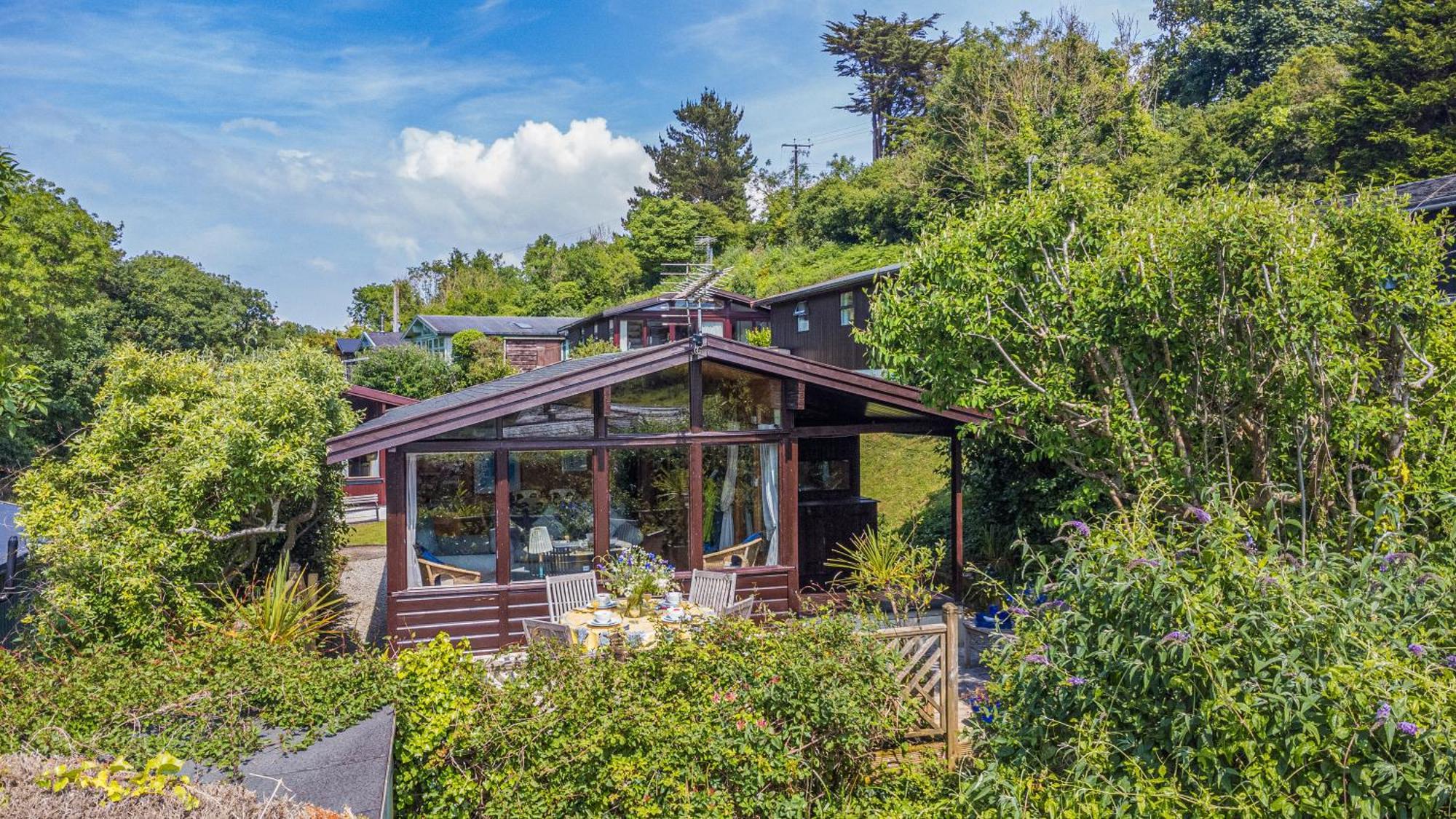 Scandinavian Style Lodge In Rock Wadebridge Extérieur photo
